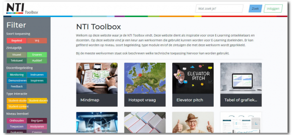 NTI toolbox screenshot